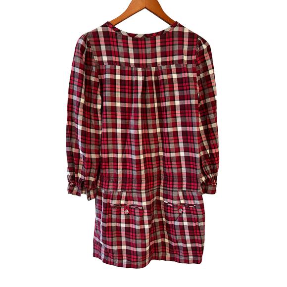 Y2K Juicy Couture drop waist plaid flannel dress - Picture 3 of 5